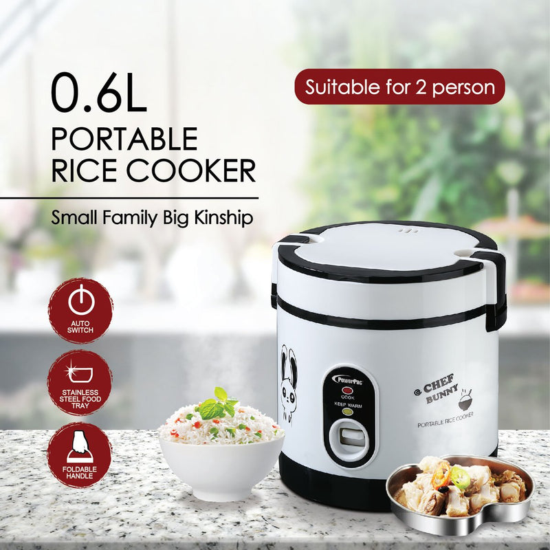 PowerPac Mini Rice Cooker PPRC09