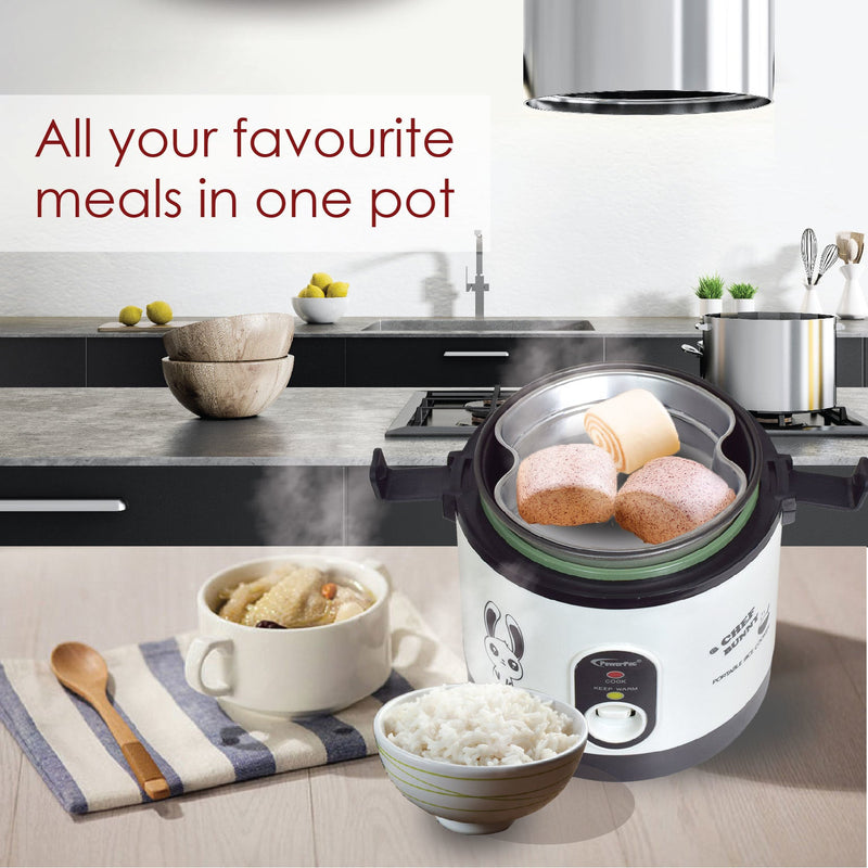 PowerPac Mini Rice Cooker PPRC09