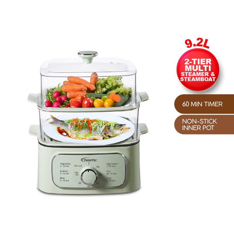 PowerPac 9.2L Multi Cooker Steamer PPS704