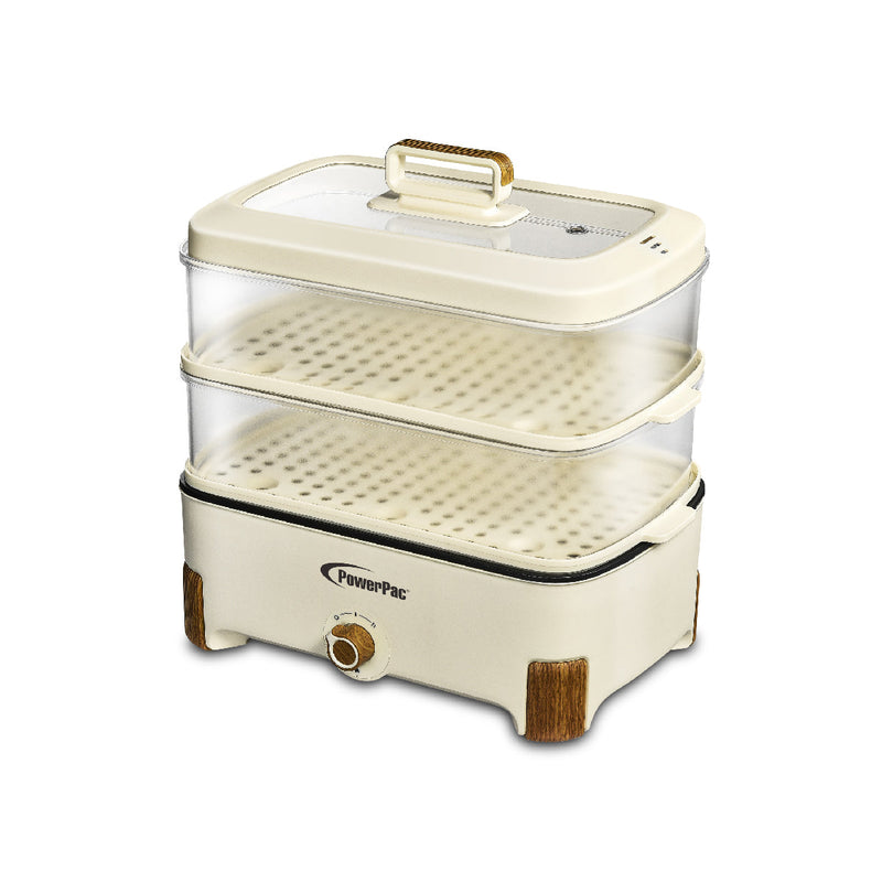 PowerPac 17L 2-Tier Food Steamer PPS705