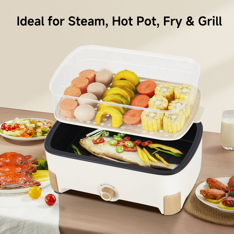 PowerPac 17L 2-Tier Food Steamer PPS705