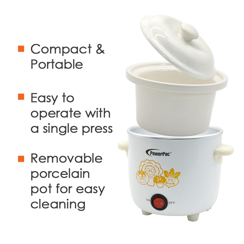 PowerPac 0.7L Slow Cooker PPSC07