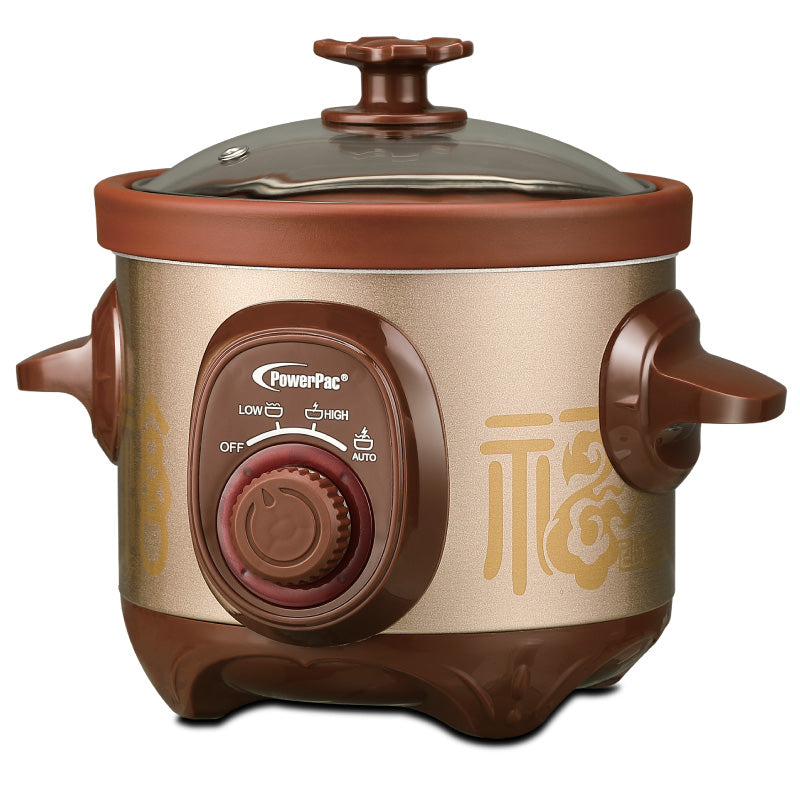 PowerPac 1.5L Slow Cooker with Ceramic Pot PPSC15