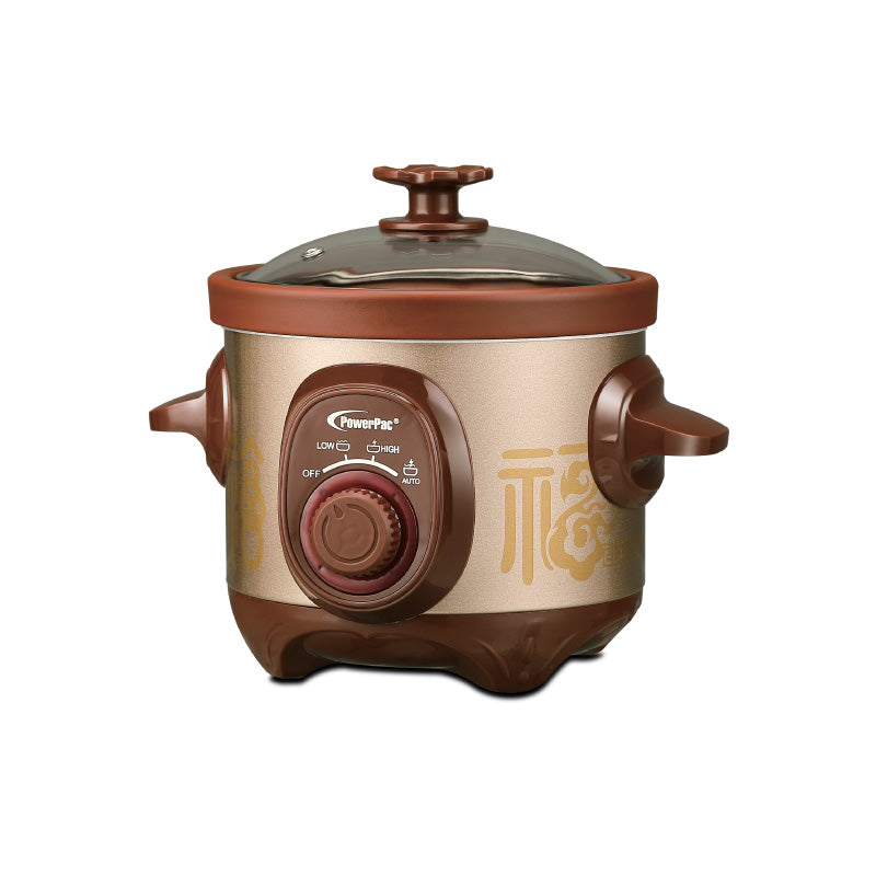 PowerPac 1.5L Slow Cooker with Ceramic Pot PPSC15