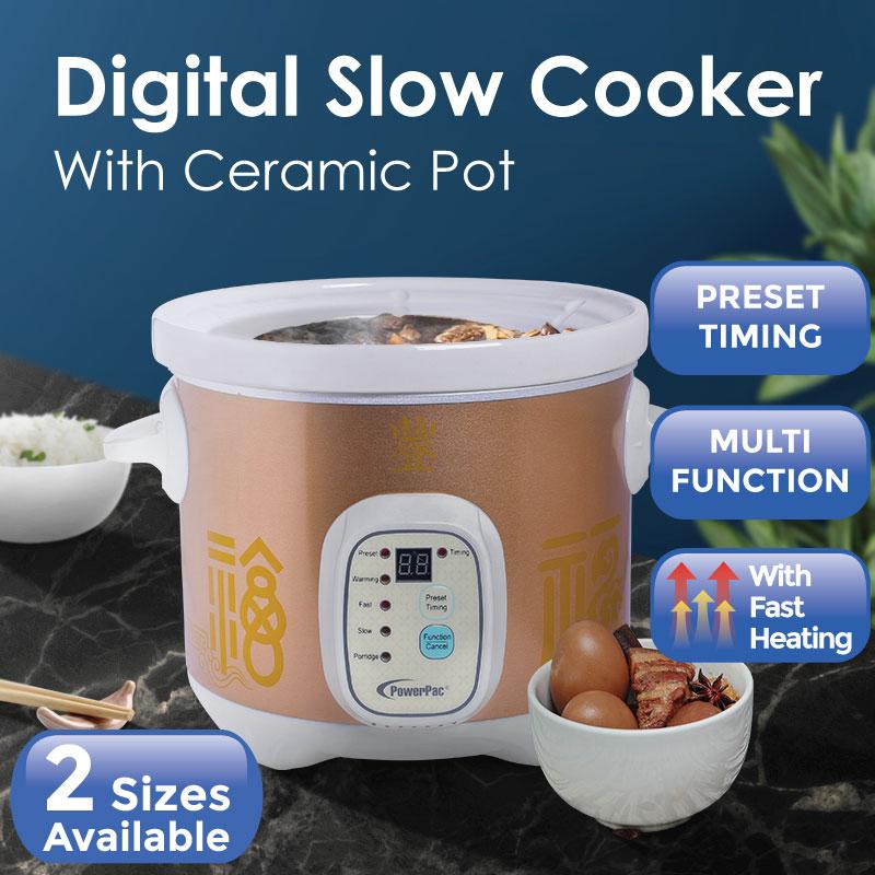 PowerPac 4.5L Digital Slow Cooker PPSC405