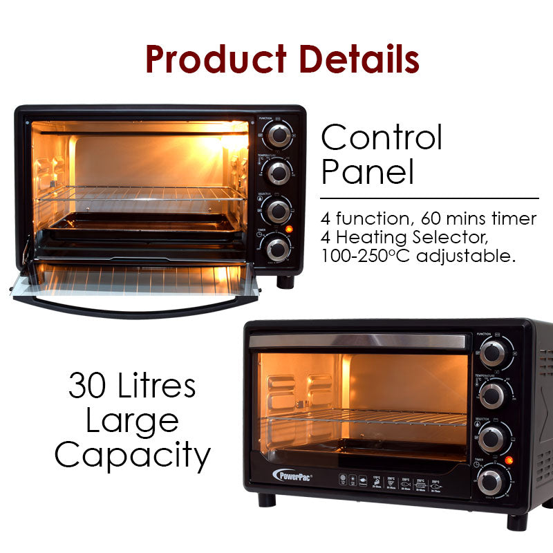PowerPac 30L Electric Oven PPT30