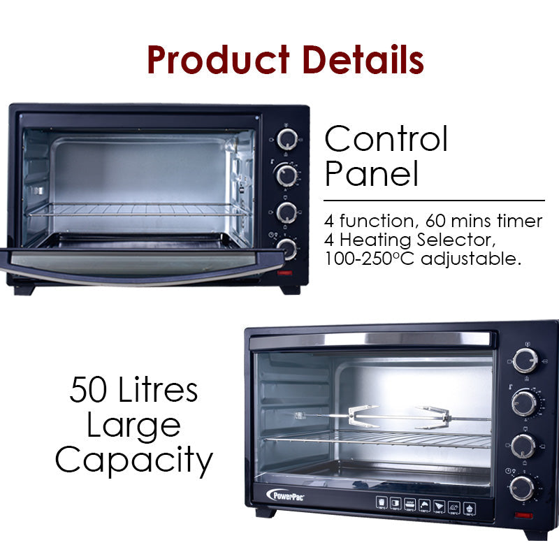 PowerPac 50L Electric Convection Oven PPT45