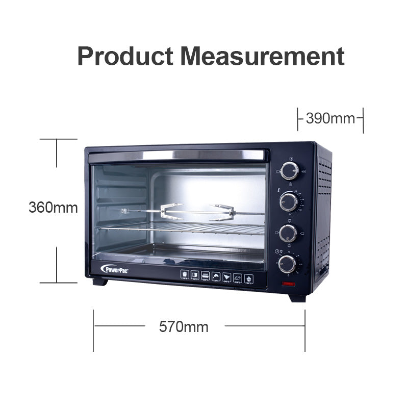 PowerPac 50L Electric Convection Oven PPT45
