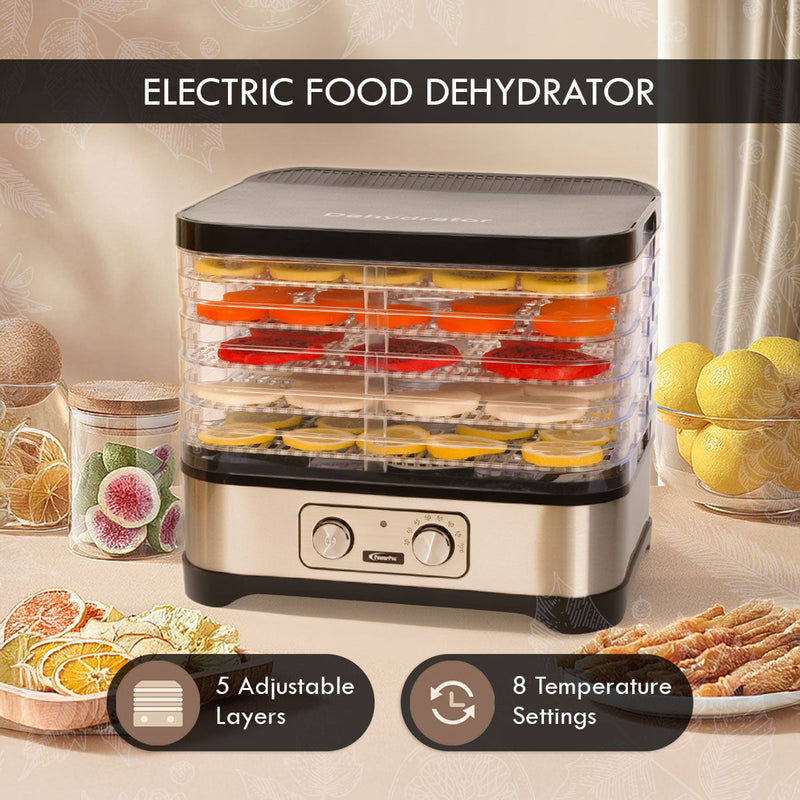 PowerPac 5-Tier Food Dehydrator PPT508