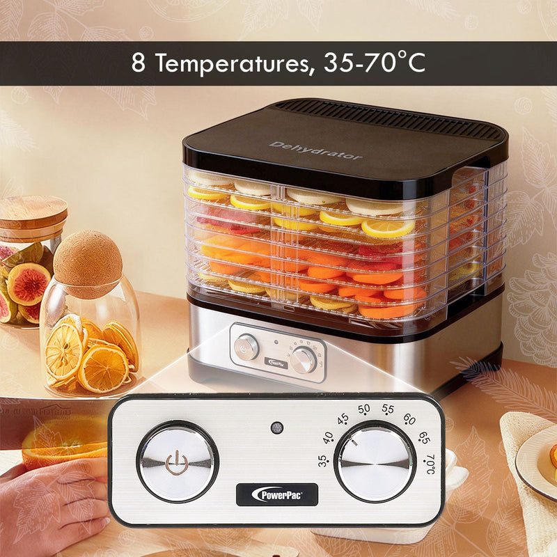 PowerPac 5-Tier Food Dehydrator PPT508