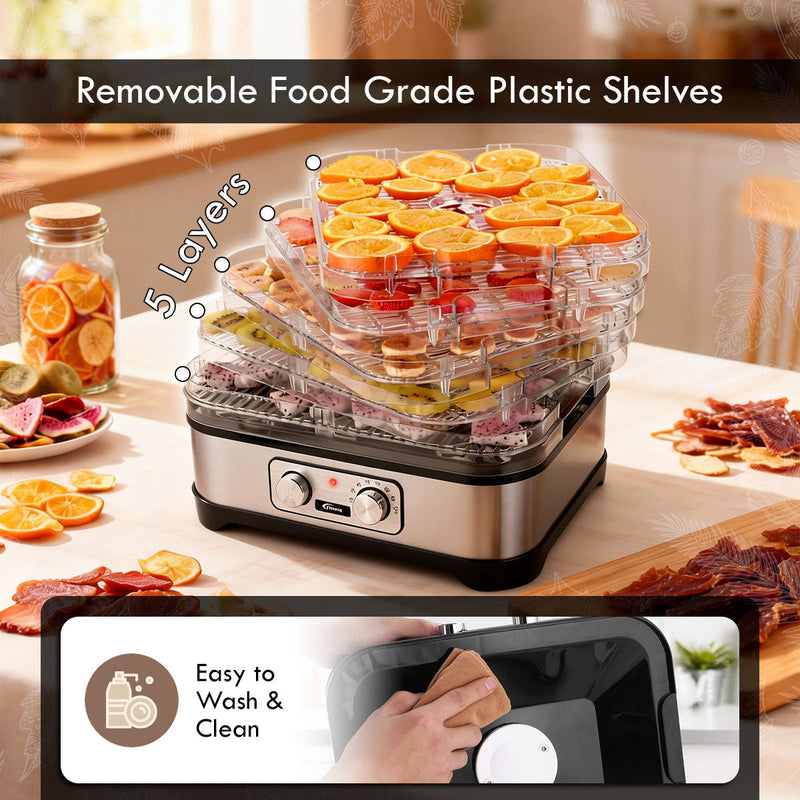PowerPac 5-Tier Food Dehydrator PPT508