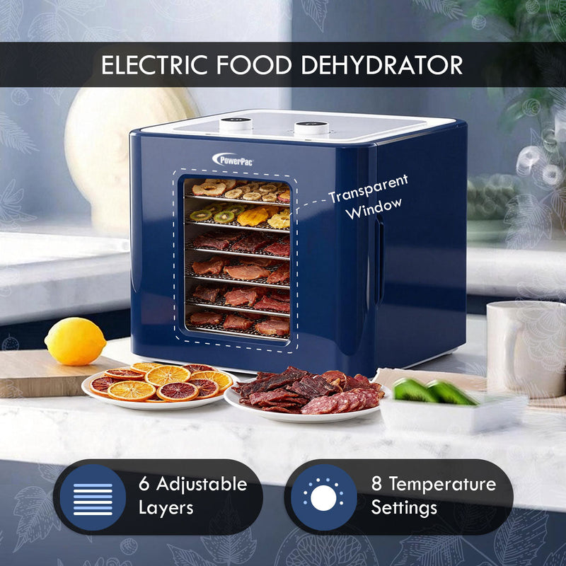 PowerPac 6-Tier Food Dehydrator PPT512