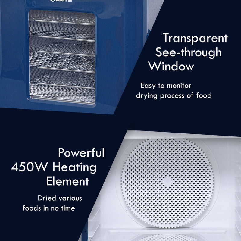 PowerPac 6-Tier Food Dehydrator PPT512