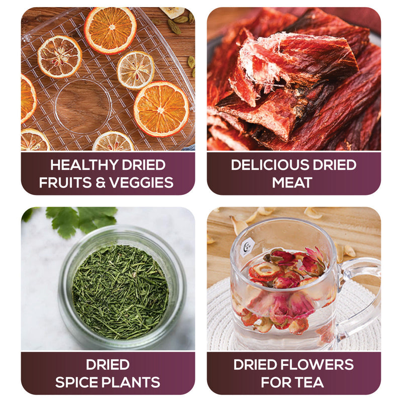 PowerPac 6-Tier Food Dehydrator PPT512