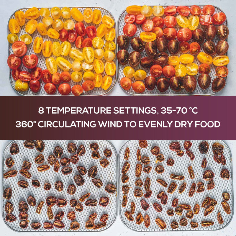 PowerPac 6-Tier Food Dehydrator PPT512