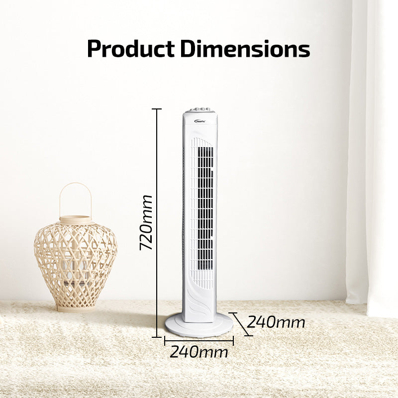 PowerPac 74cm Tower Fan PPTF290