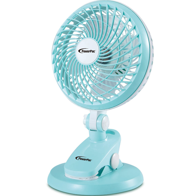 PowerPac 6" Clip & Table Fan PPUF221