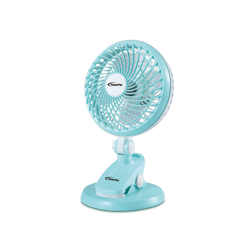 PowerPac 6" Clip & Table Fan PPUF221