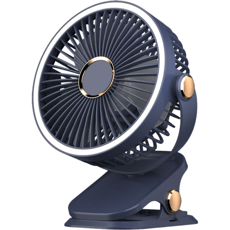 PowerPac 4 Inch Rechargeable USB Clip Fan PPUF226
