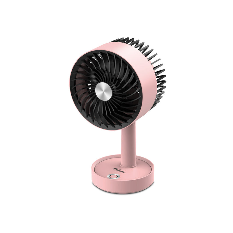 PowerPac 5-inch Rechargeable Portable Table Fan PPUF230