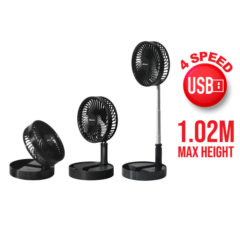 PowerPac 20.3cm Adjustable Stand Table Fan PPUF234