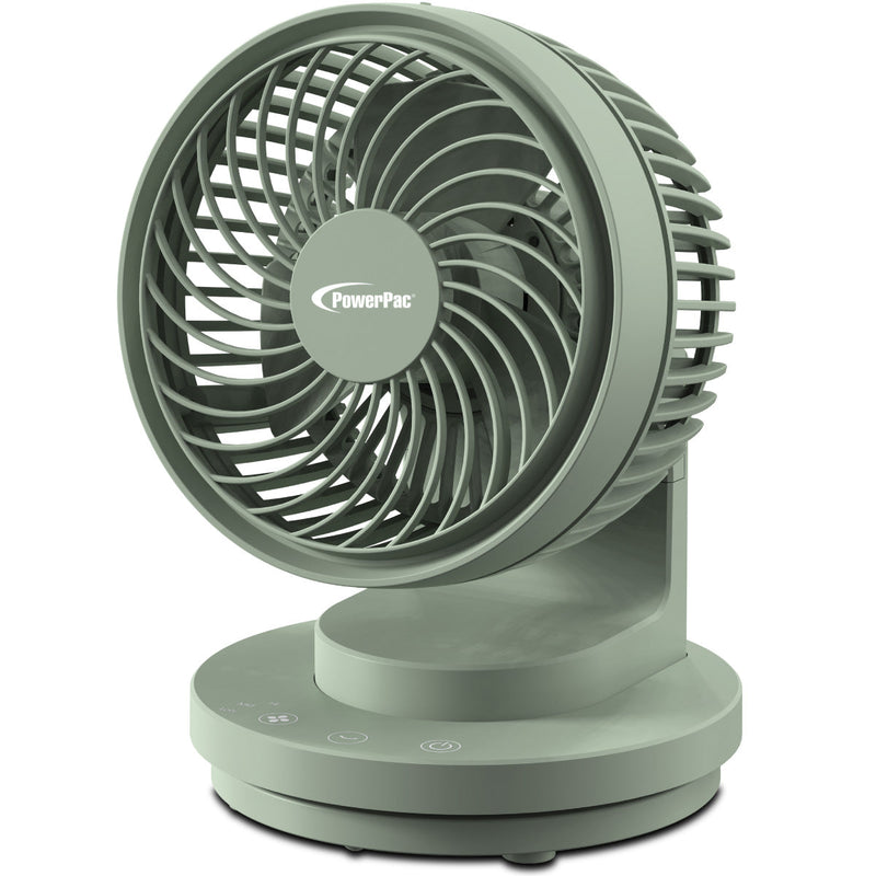 PowerPac 6" USB Table Fan PPUF237