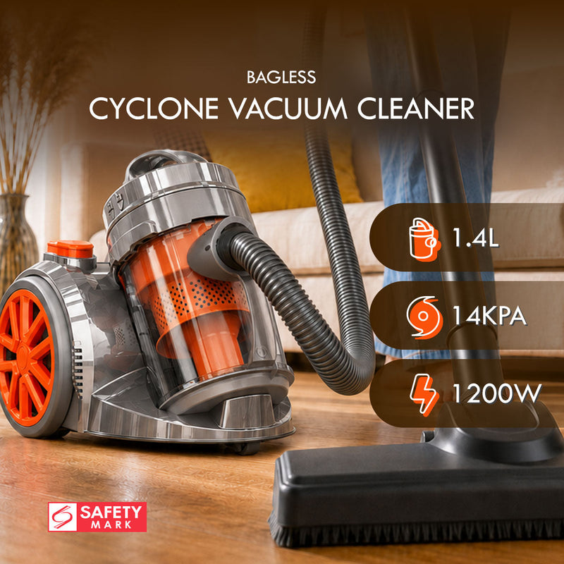 PowerPac Bagless Cyclone Vacuum Cleaner PPV1222
