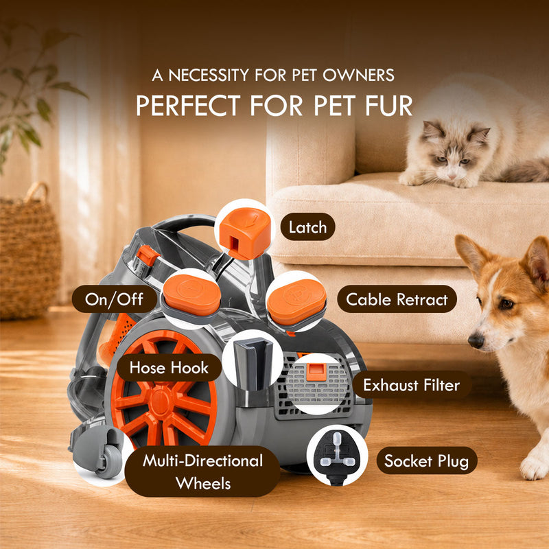 PowerPac Bagless Cyclone Vacuum Cleaner PPV1222