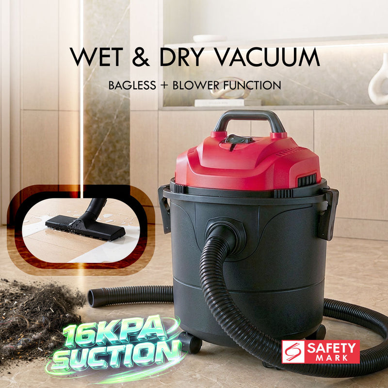 PowerPac 12L Wet & Dry Vacuum Cleaner PPV1300