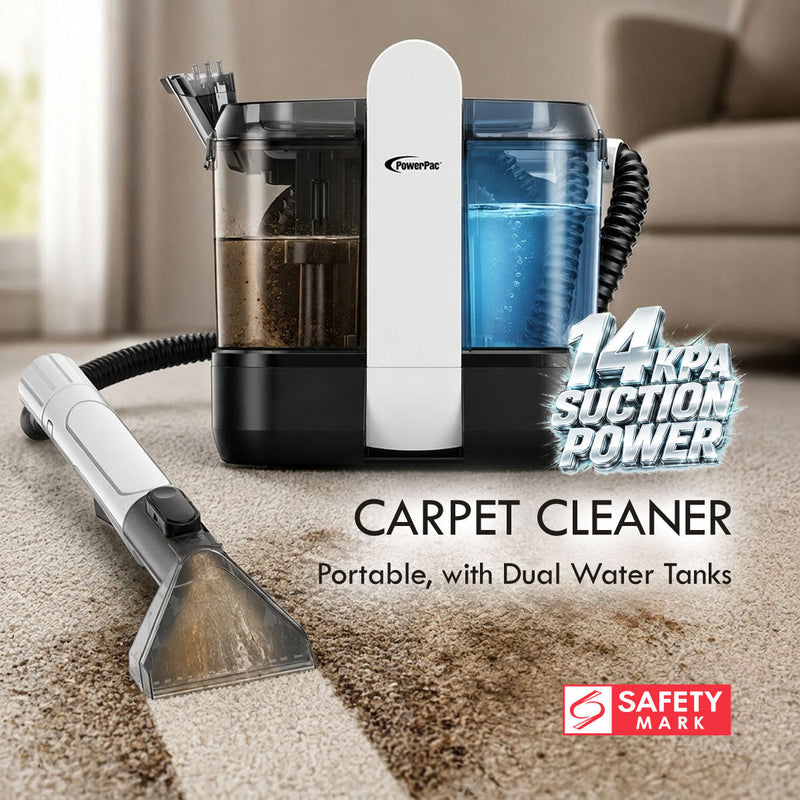 PowerPac Portable Spot Carpet Cleaner PPV1450