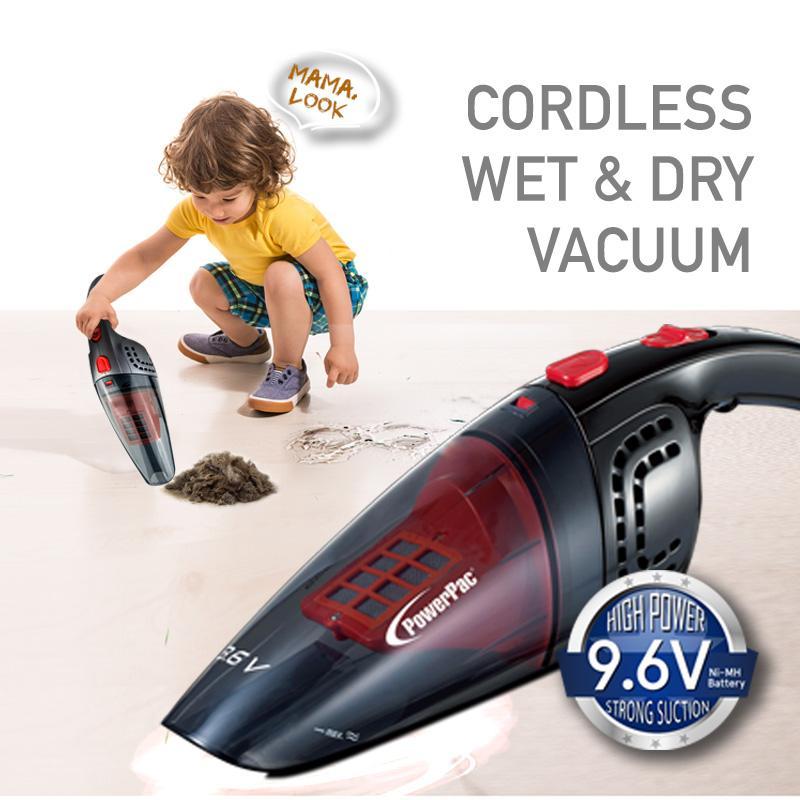 PowerPac Wet & Dry Handheld Vacuum Cleaner PPV602