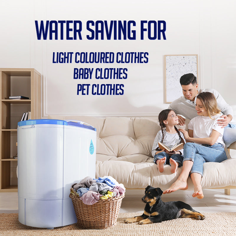 PowerPac 2-in-1 Twin Tub Mini Washing Machine PPW920