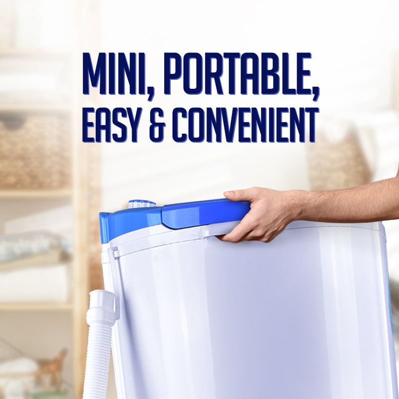 PowerPac 2-in-1 Twin Tub Mini Washing Machine PPW920