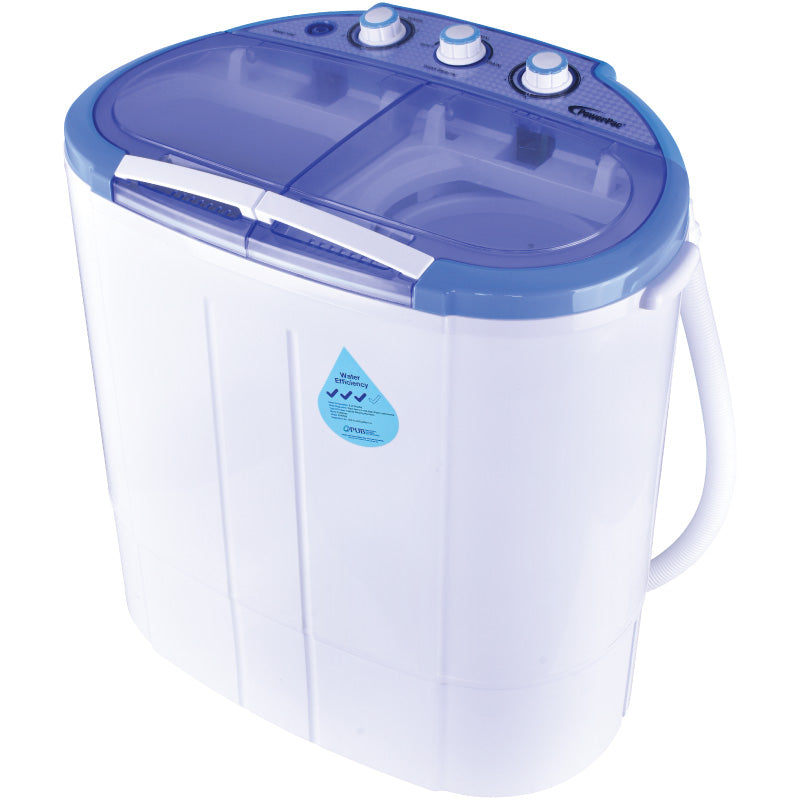 PowerPac 2-in-1 Twin Tub Mini Washing Machine PPW920