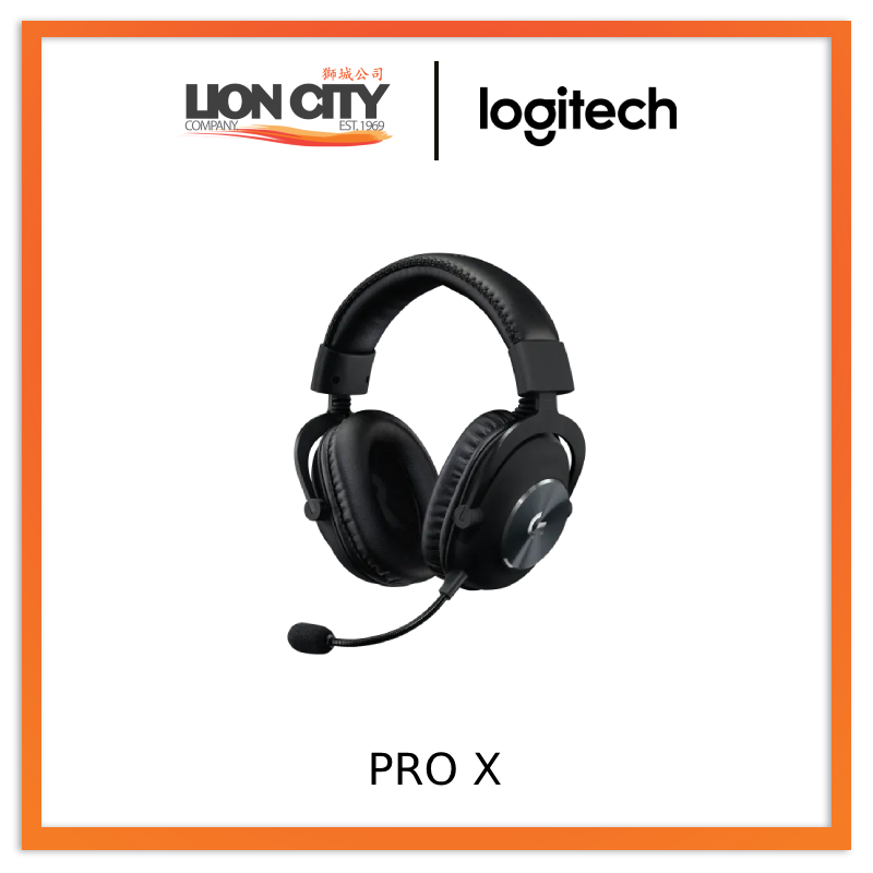 Logitech G PRO X Gaming Headset (2nd Generation) , DTS Headphone:X 7.1 and 50 mm PRO-G Drivers