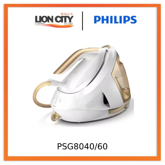 Philips PSG8040/60 PerfectCare 8000 Series Steam Generator - White/Gold