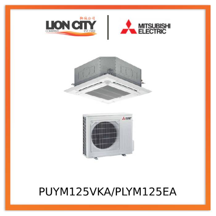 Mitsubishi PUYM125VKA/PLYM125EA Cassette Aircon