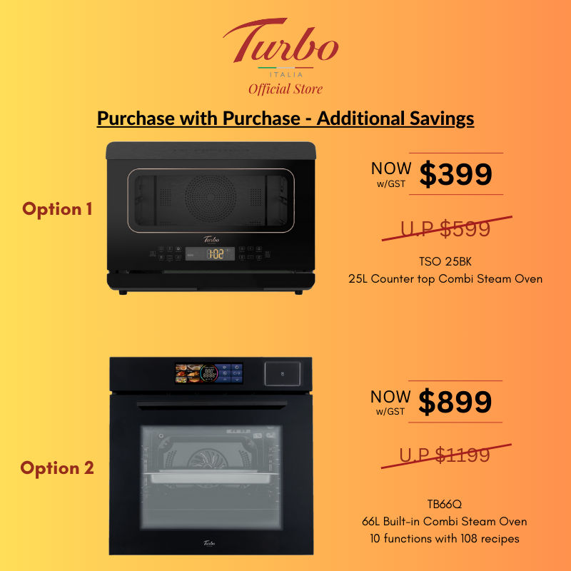 Turbo Italia TIA800B-BK Induction Hob + T208-90 Cooker Hood Bundle