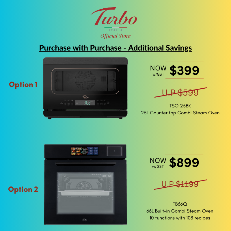 Turbo Italia TIA800B-BK Induction Hob + TM65-902 Cooker Hood Bundle