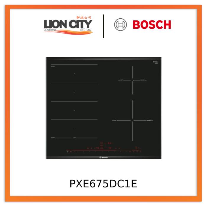 Bosch PXE675DC1E Glass Ceramic Built-in Induction Hob