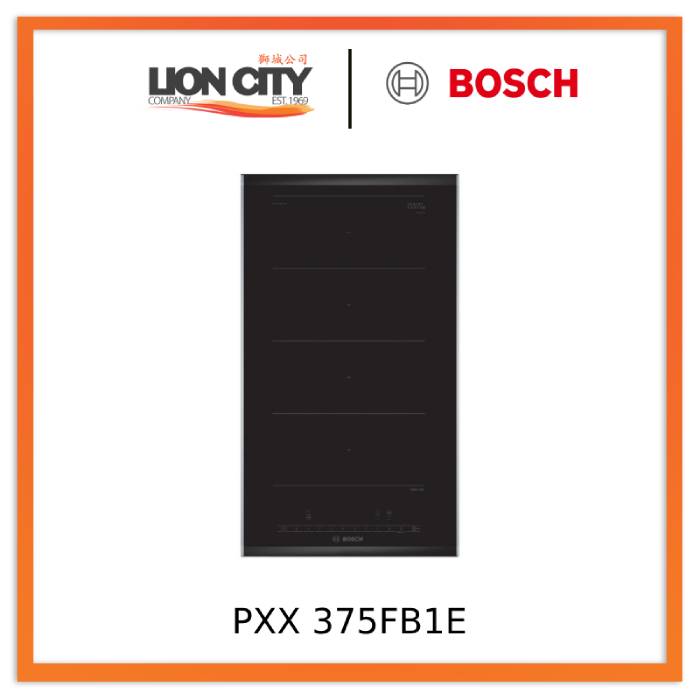 Bosch PXX375FB1E Series 6 Flex induction cooktop 30 cm Black