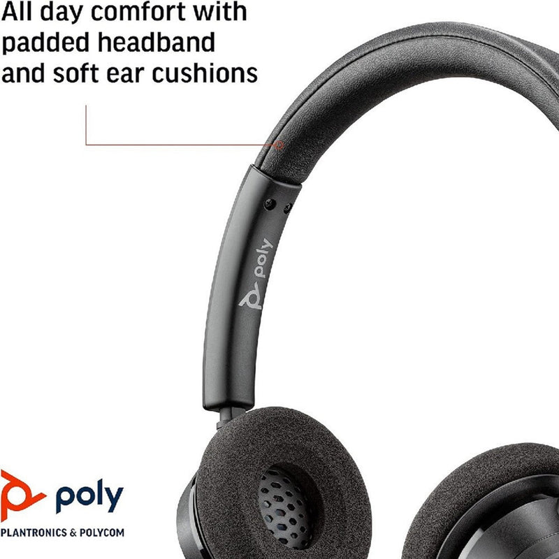 HP Poly Blackwire 3320 Stereo UC USB-C&A Headset