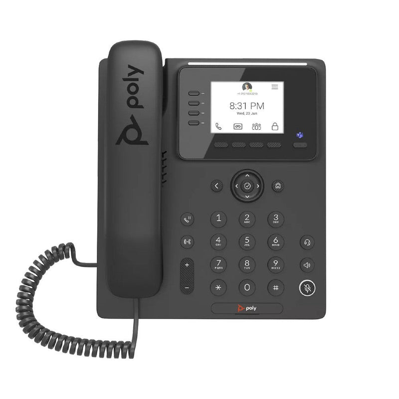 HP Poly CCX 350 Desktop Business IP Phone MS Teams