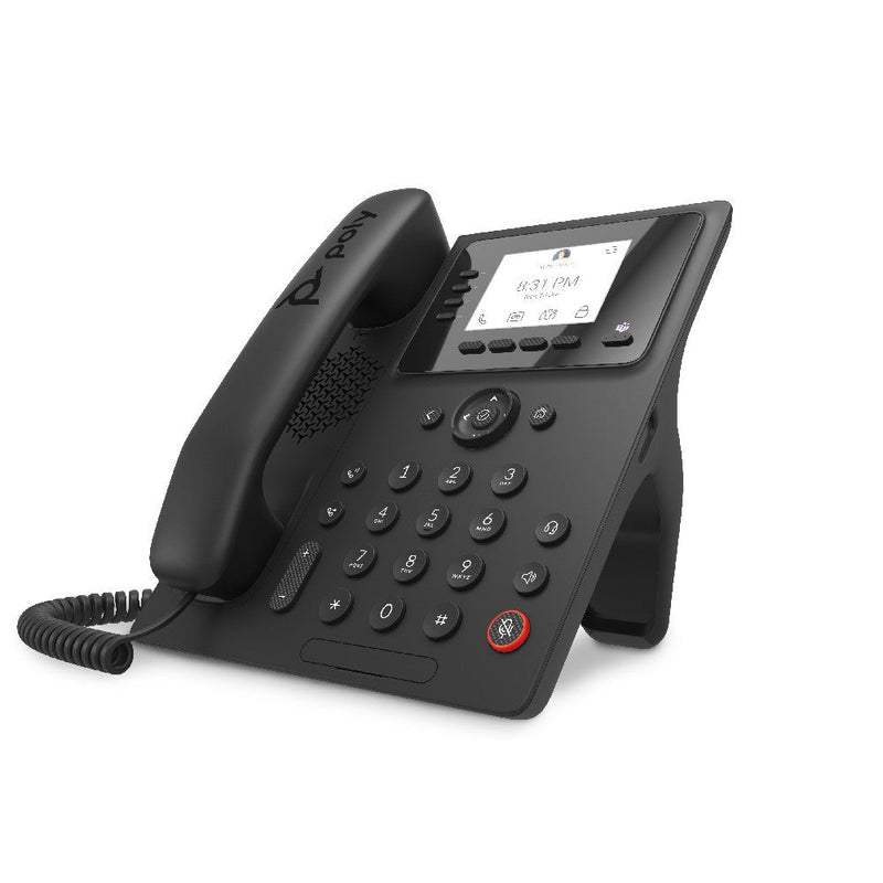HP Poly CCX 350 Desktop Business IP Phone MS Teams