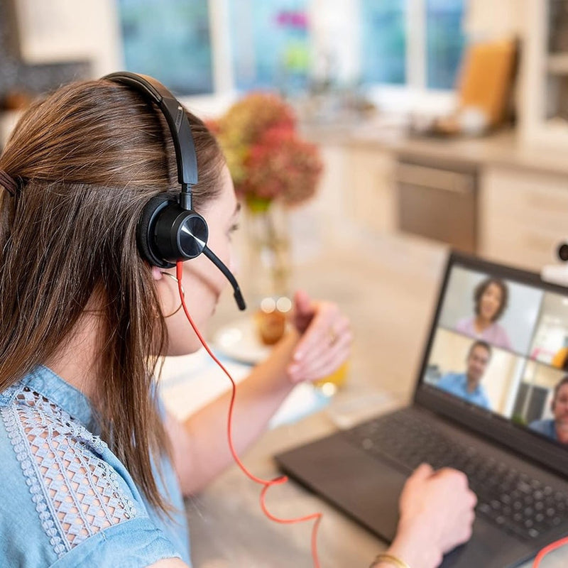 HP Poly Blackwire 3315 Monaural MS Teams Headset