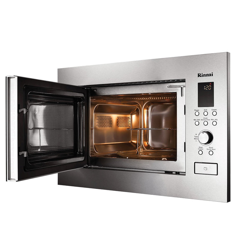 Rinnai RO-M2561-SM 25L Combined Grill & Microwave Oven 1400W Stainless Steel
