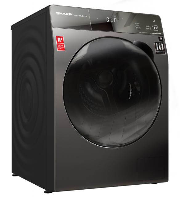 Sharp ES-FW105D7PS 10.5kg Front Load Washer / 7.0 kg Dryer