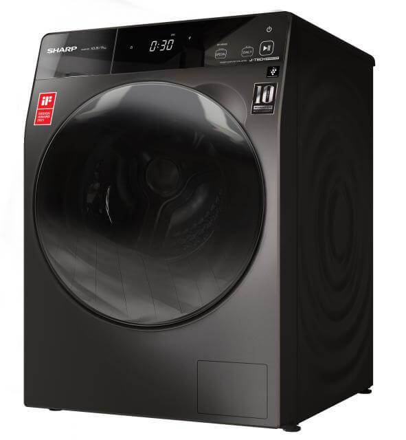 Sharp ES-FW105D7PS 10.5kg Front Load Washer / 7.0 kg Dryer