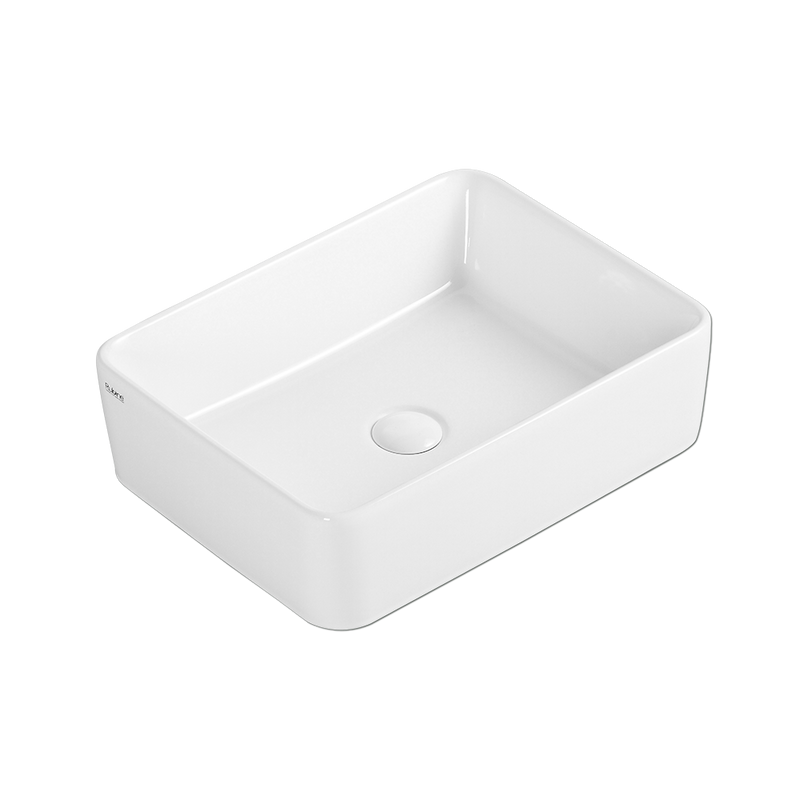 Rubine QTRO 48 Ceramic Basin Gloss White