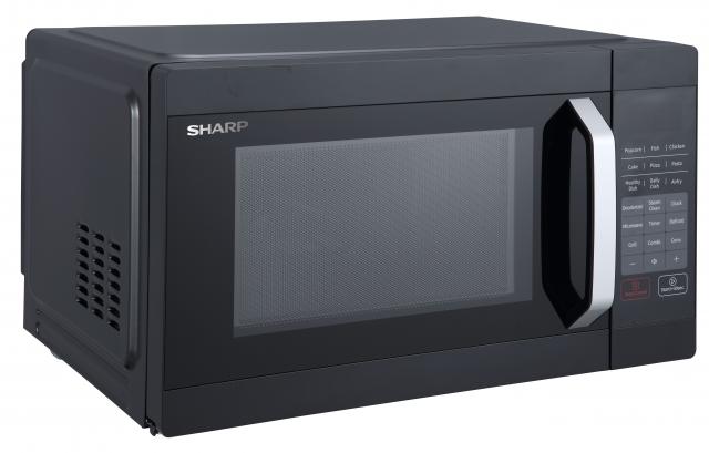 Sharp R-27C-B 27L Microwave Oven with Grill & Convection